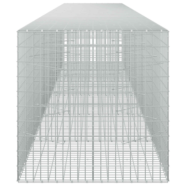 Gabion 3,5 mm Langasta ja 5x10 cm Verkkosta 600x100x100 cm