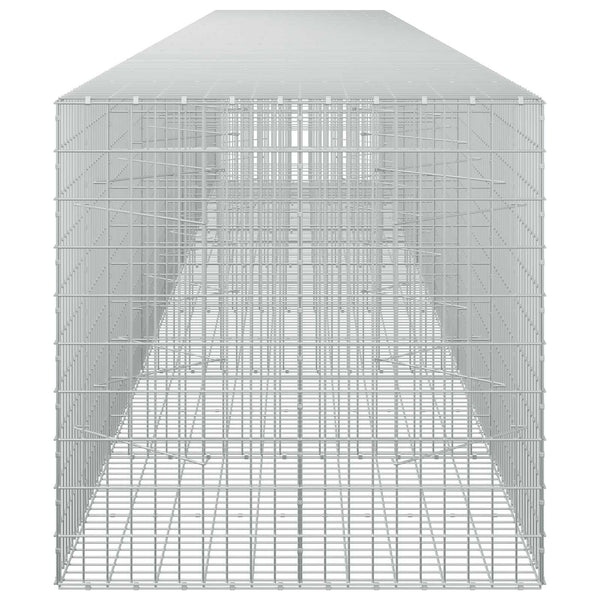 Gabion 3,5 mm Langasta ja 5x10 cm Verkkosta 700x100x100 cm