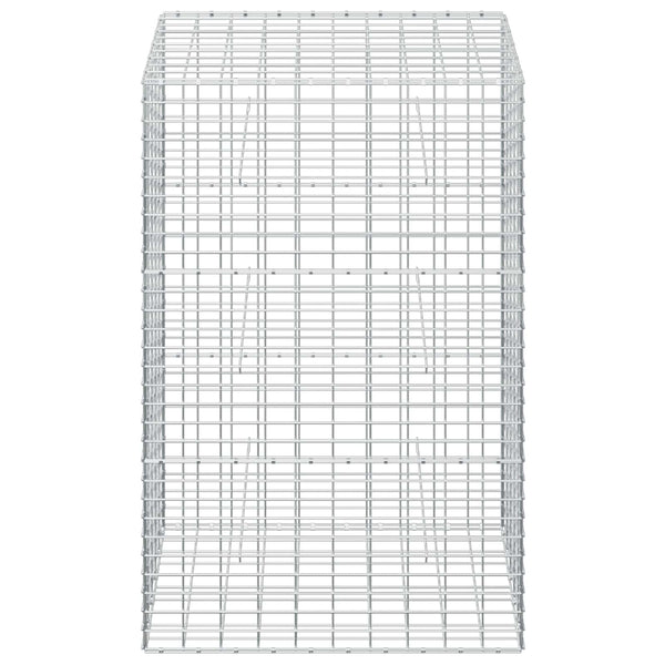 Gabion 3,5 mm Langasta ja 5x10 cm Verkkosta 50x100x150 cm