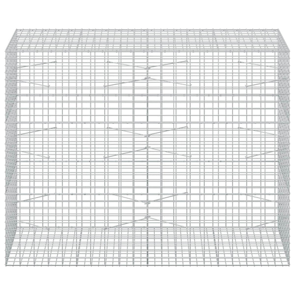 Gabion 3,5 mm Langasta ja 5x10 cm Verkkosta 200x100x150 cm