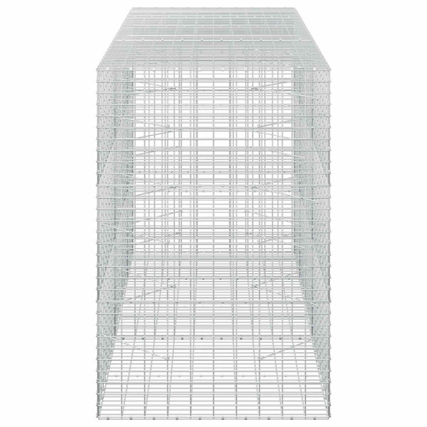 Gabion 3,5 mm Langasta ja 5x10 cm Verkkosta 250x100x150 cm