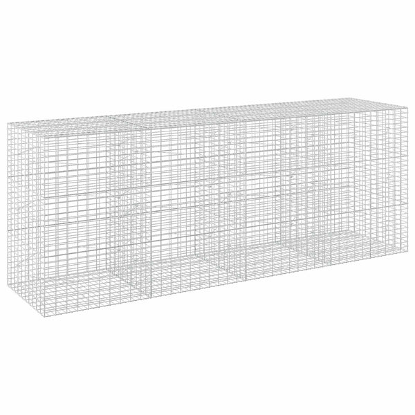 Gabion 3,5 mm Langasta ja 5x10 cm Verkkosta 400x100x150 cm