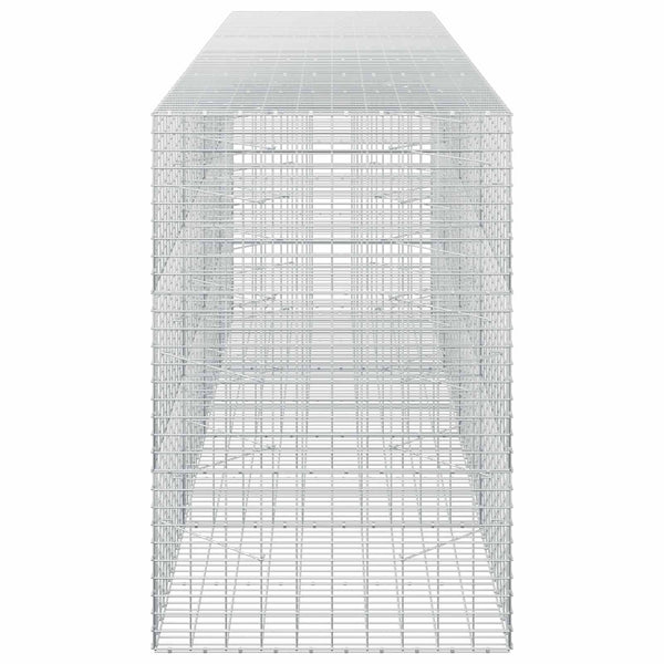Gabion 3,5 mm Langasta ja 5x10 cm Verkkosta 400x100x150 cm