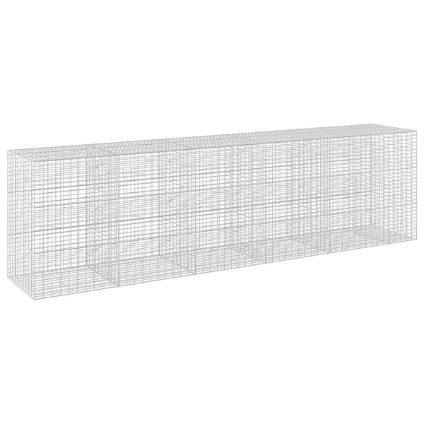 Gabion 3,5 mm Langasta ja 5x10 cm Verkkosta 550x100x150 cm