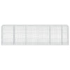 Gabion 3,5 mm Langasta ja 5x10 cm Verkkosta 550x100x150 cm