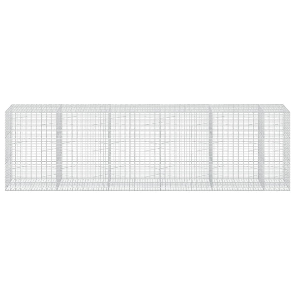 Gabion 3,5 mm Langasta ja 5x10 cm Verkkosta 550x100x150 cm