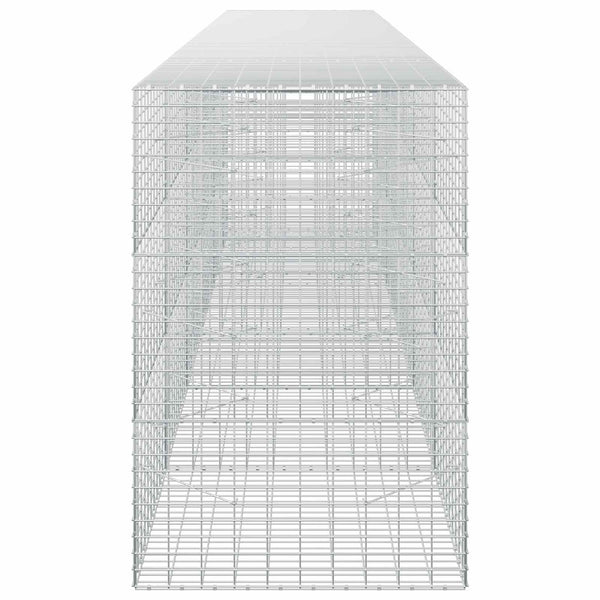 Gabion 3,5 mm Langasta ja 5x10 cm Verkkosta 550x100x150 cm