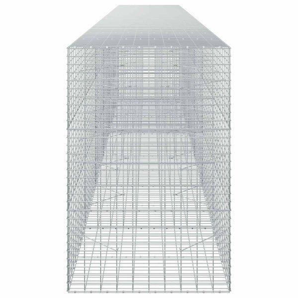 Gabion 3,5 mm Langasta ja 5x10 cm Verkkosta 650x100x150 cm