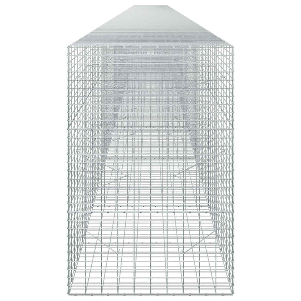 Gabion 3,5 mm Langasta ja 5x10 cm Verkkosta 950x100x150 cm