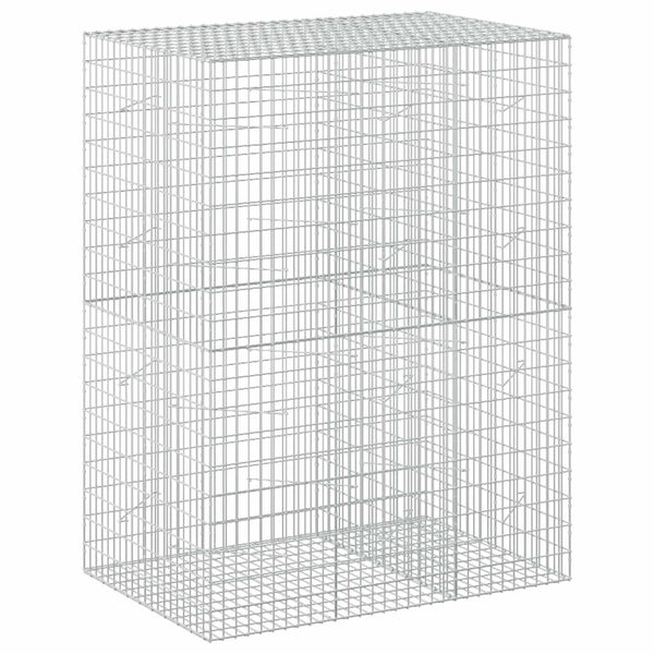 Gabion 3,5 mm Langasta ja 5x10 cm Verkkosta 150x100x200 cm