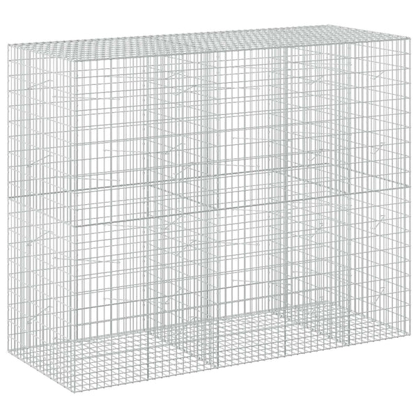 Gabion 3,5 mm Langasta ja 5x10 cm Verkkosta 250x100x200 cm