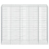 Gabion 3,5 mm Langasta ja 5x10 cm Verkkosta 250x100x200 cm