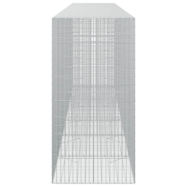 Gabion 3,5 mm Langasta ja 5x10 cm Verkkosta 600x100x200 cm