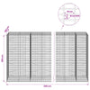 Gabion 3,5 mm Langasta ja 5x10 cm Verkkosta 650x100x200 cm