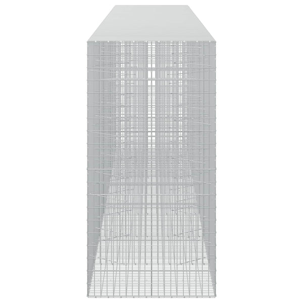 Gabion 3,5 mm Langasta ja 5x10 cm Verkkosta 700x100x200 cm