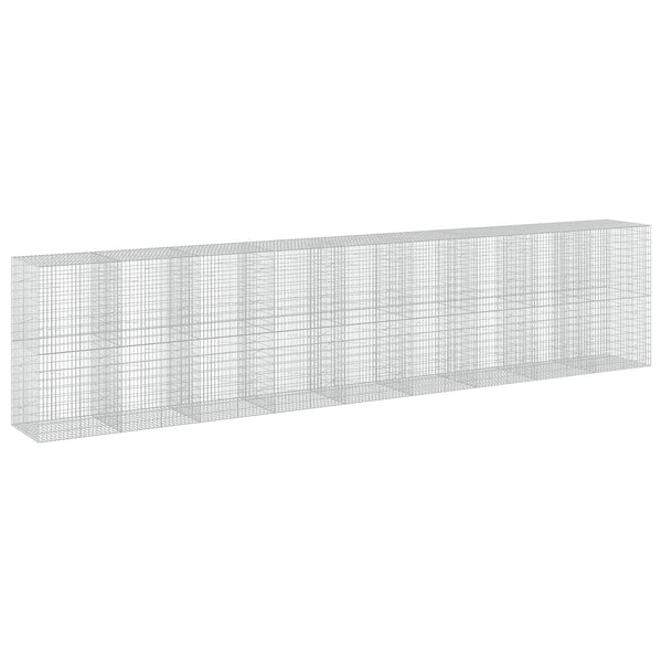 Gabion 3,5 mm Langasta ja 5x10 cm Verkkosta 900x100x200 cm