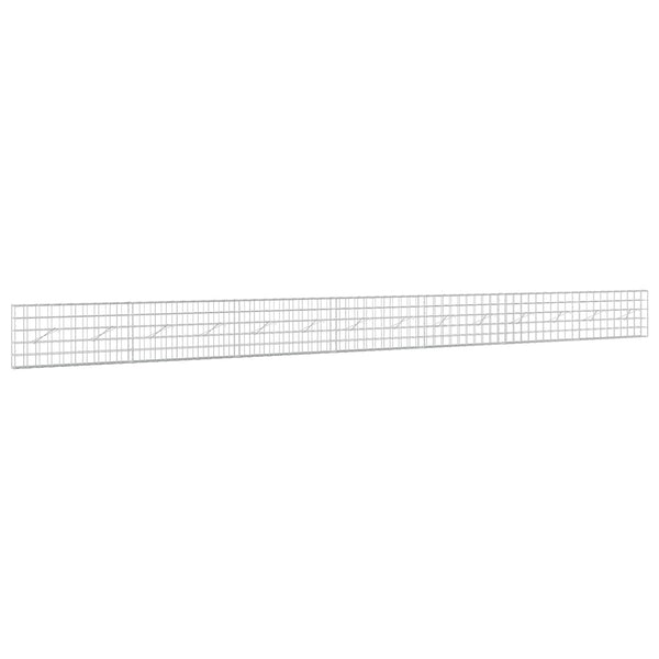Gabion 3,5 mm langasta ja 10x10 cm verkosta 700x10x50 cm