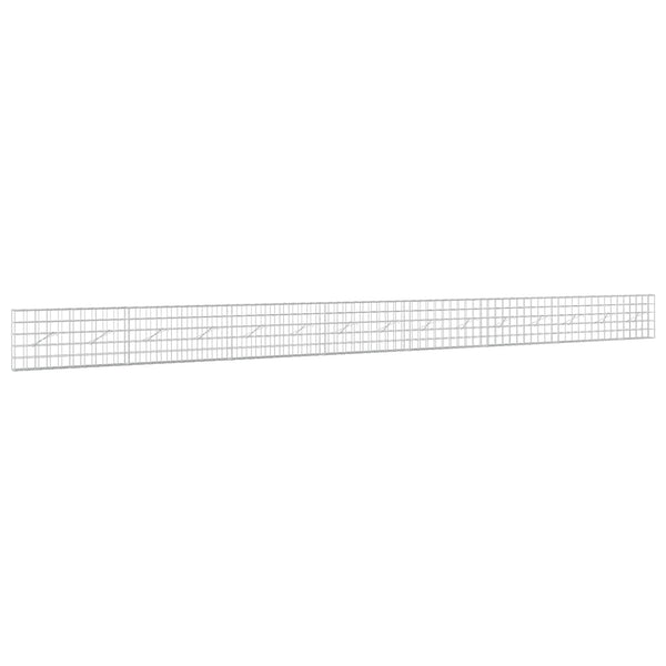 Gabion 3,5 mm langasta ja 10x10 cm verkosta 750x10x50 cm