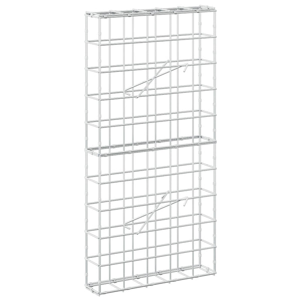 Gabion 3,5 mm langasta ja 10x10 cm verkosta 50x10x100 cm