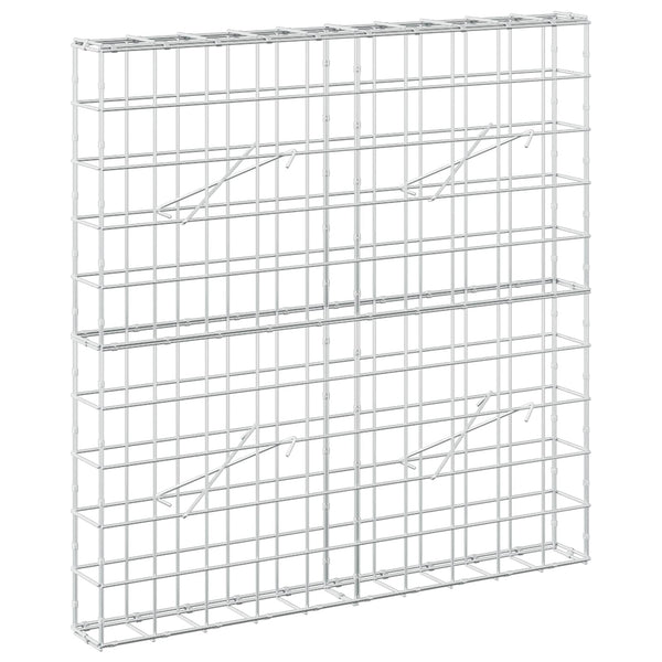 Gabion 3,5 mm langasta ja 10x10 cm verkosta 100x10x100 cm
