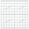 Gabion 3,5 mm langasta ja 10x10 cm verkosta 100x10x100 cm