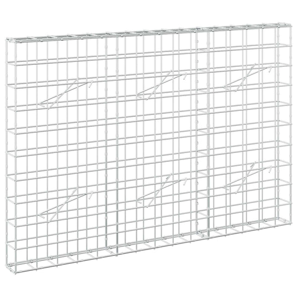 Gabion 3,5 mm langasta ja 10x10 cm verkosta 150x10x100 cm