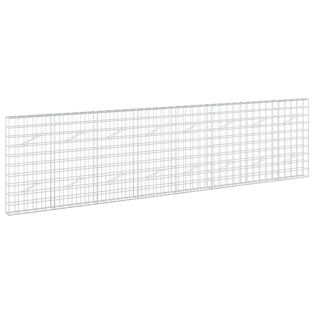 Gabion 3,5 mm langasta ja 10x10 cm verkosta 400x10x100 cm