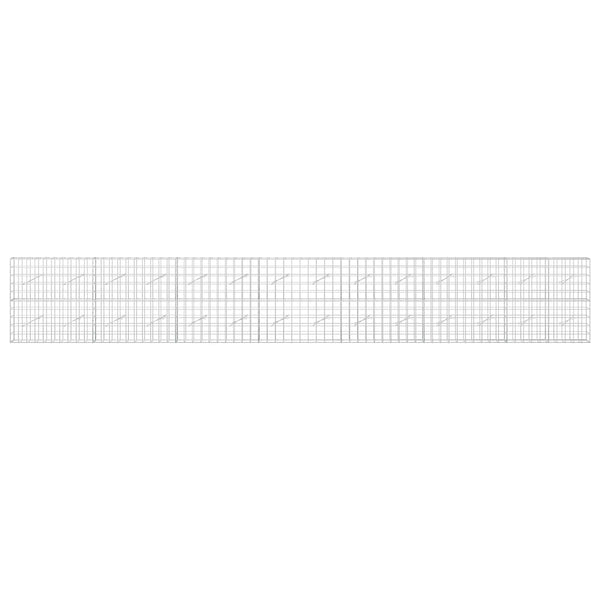 Gabion 3,5 mm langasta ja 10x10 cm verkosta 700x10x100 cm
