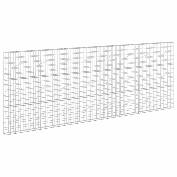 Gabion 3,5 mm langasta ja 10x10 cm verkosta 400x10x150 cm