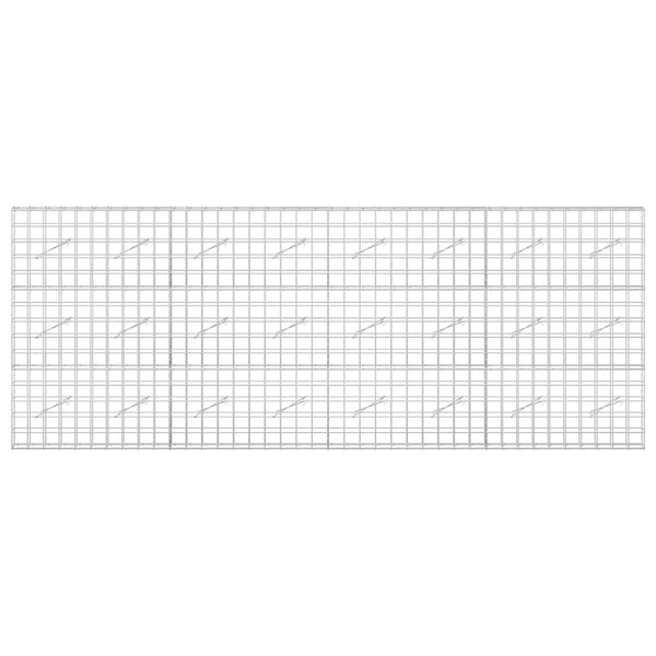 Gabion 3,5 mm langasta ja 10x10 cm verkosta 400x10x150 cm