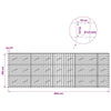Gabion 3,5 mm langasta ja 10x10 cm verkosta 450x10x150 cm