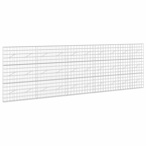 Gabion 3,5 mm langasta ja 10x10 cm verkosta 500x10x150 cm