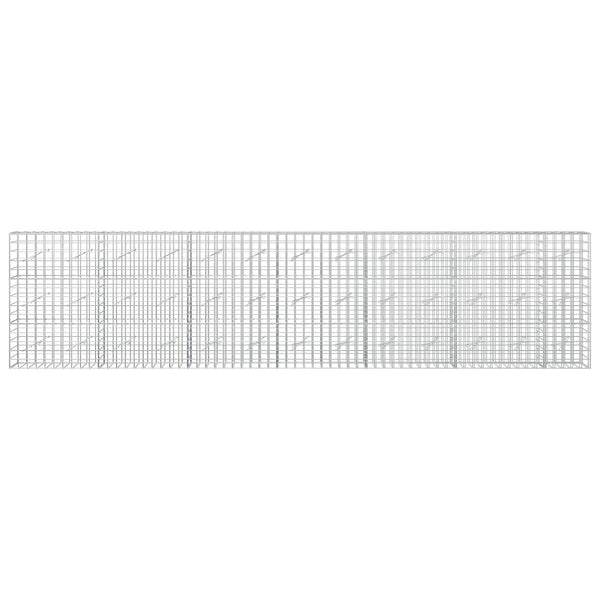 Gabion 3,5 mm langasta ja 10x10 cm verkosta 650x10x150 cm