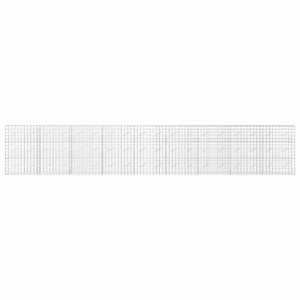 Gabion 3,5 mm langasta ja 10x10 cm verkosta 900x10x150 cm