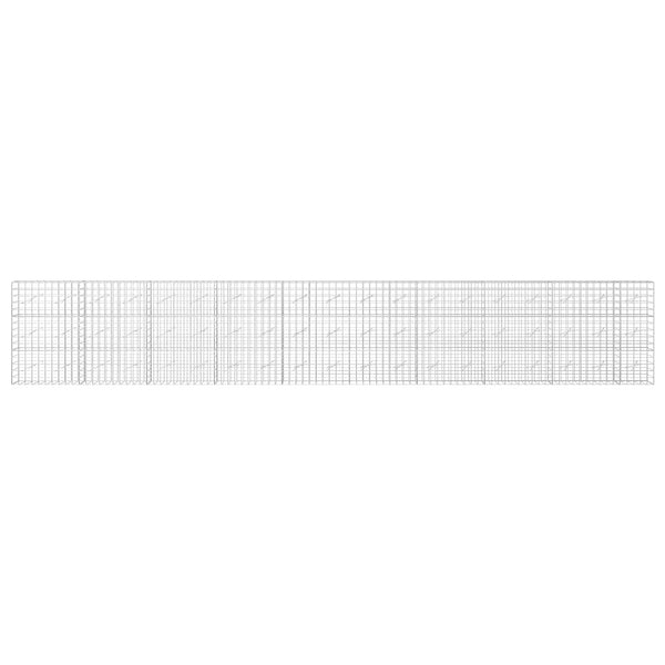 Gabion 3,5 mm langasta ja 10x10 cm verkosta 950x10x150 cm