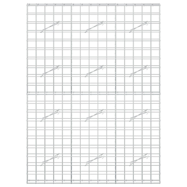 Gabion 3,5 mm langasta ja 10x10 cm verkosta 150x10x200 cm