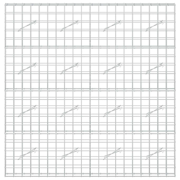 Gabion 3,5 mm langasta ja 10x10 cm verkosta 200x10x200 cm