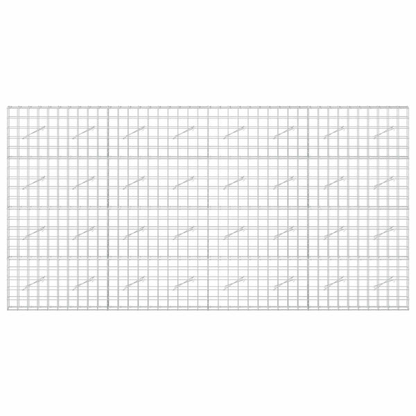 Gabion 3,5 mm langasta ja 10x10 cm verkosta 400x10x200 cm
