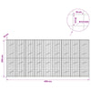 Gabion 3,5 mm langasta ja 10x10 cm verkosta 450x10x200 cm