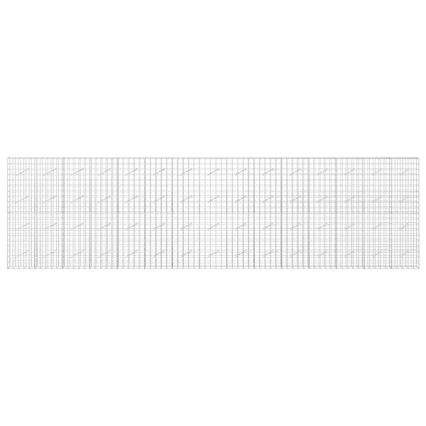 Gabion 3,5 mm langasta ja 10x10 cm verkosta 750x10x200 cm
