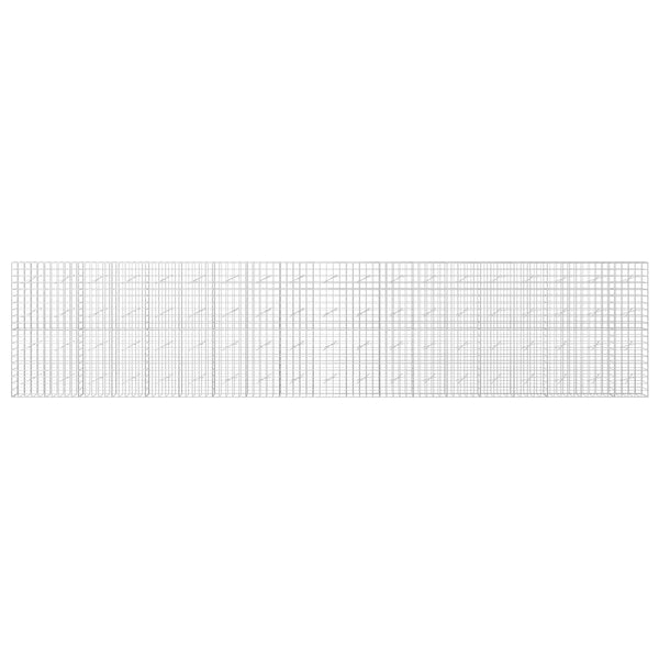 Gabion 3,5 mm langasta ja 10x10 cm verkosta 950x10x200 cm