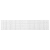 Gabion 3,5 mm langasta ja 10x10 cm verkosta 1000x10x200 cm