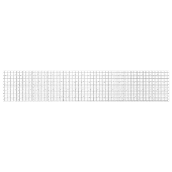 Gabion 3,5 mm langasta ja 10x10 cm verkosta 1100x10x200 cm
