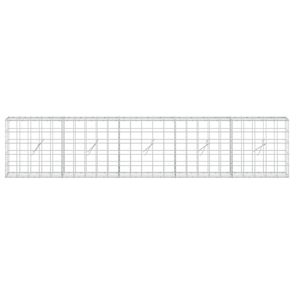 Gabion 3,5 mm langasta ja 10x10 cm verkosta 250x20x50 cm