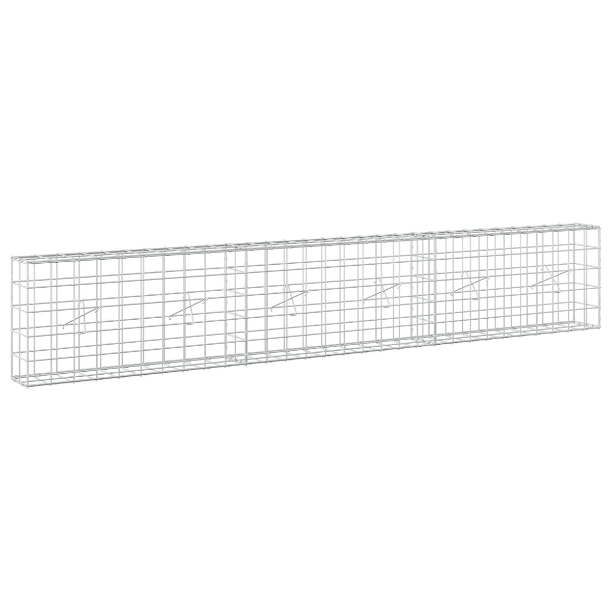 Gabion 3,5 mm langasta ja 10x10 cm verkosta 300x20x50 cm