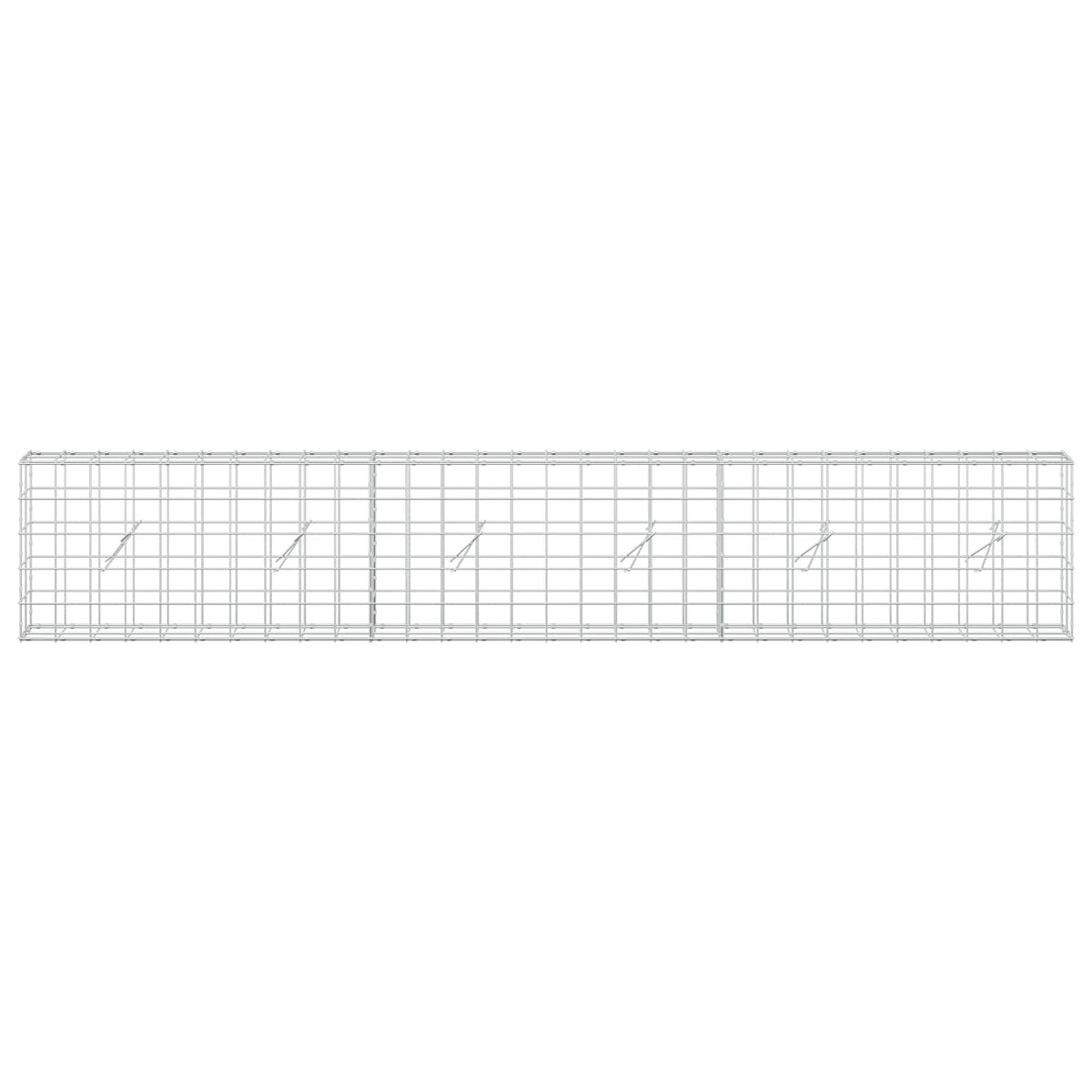 Gabion 3,5 mm langasta ja 10x10 cm verkosta 300x20x50 cm