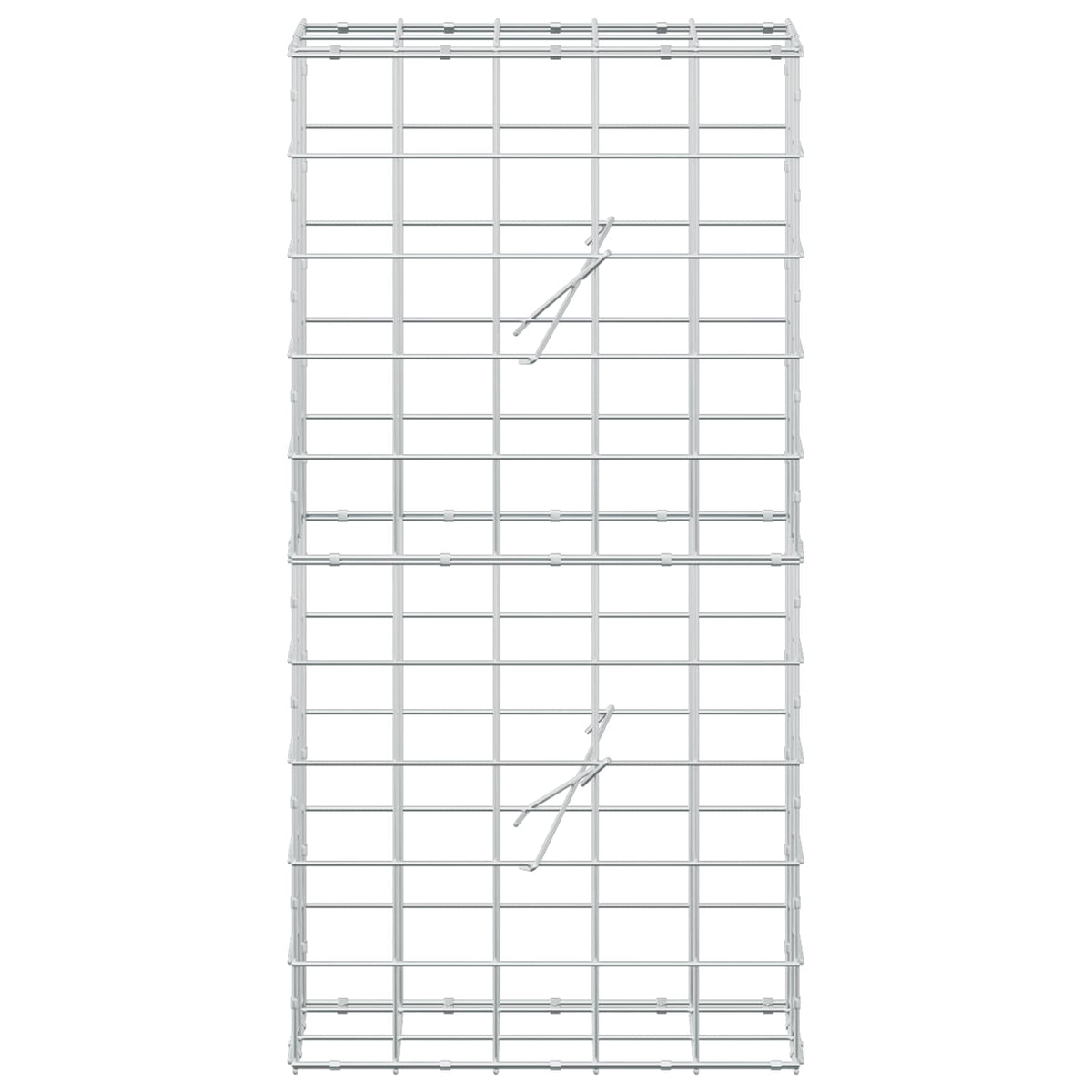 Gabion 3,5 mm langasta ja 10x10 cm verkosta 50x20x100 cm