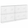 Gabion 3,5 mm langasta ja 10x10 cm verkosta 200x20x100 cm