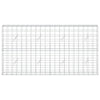Gabion 3,5 mm langasta ja 10x10 cm verkosta 200x20x100 cm
