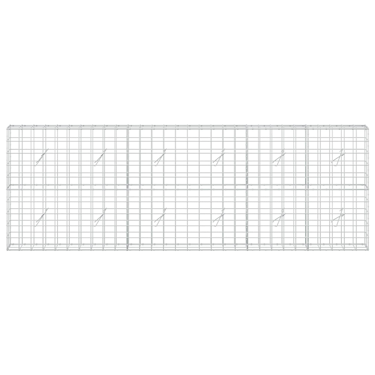 Gabion 3,5 mm langasta ja 10x10 cm verkosta 300x20x100 cm